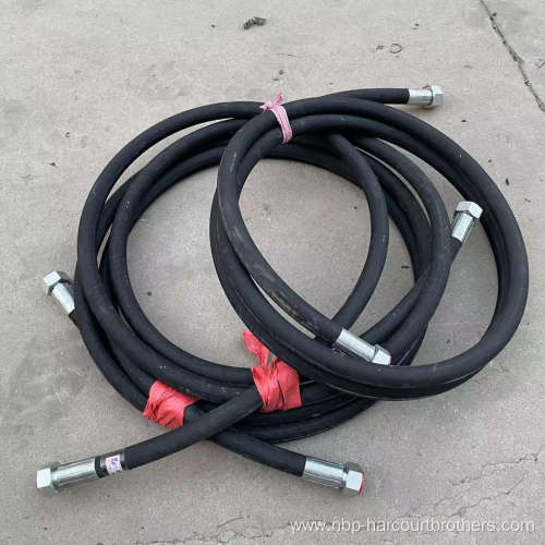 Coal Mining Machinery Rubber Hose 3/8 Inch SAE100R16/2SC